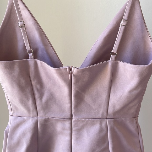 🎉HOST PICK🎉 NWT LUVALOT Bodycon Dusty Pink Mini-Dress SIZE 6 $40 (RRP $70)💛. - Picture 2 of 5